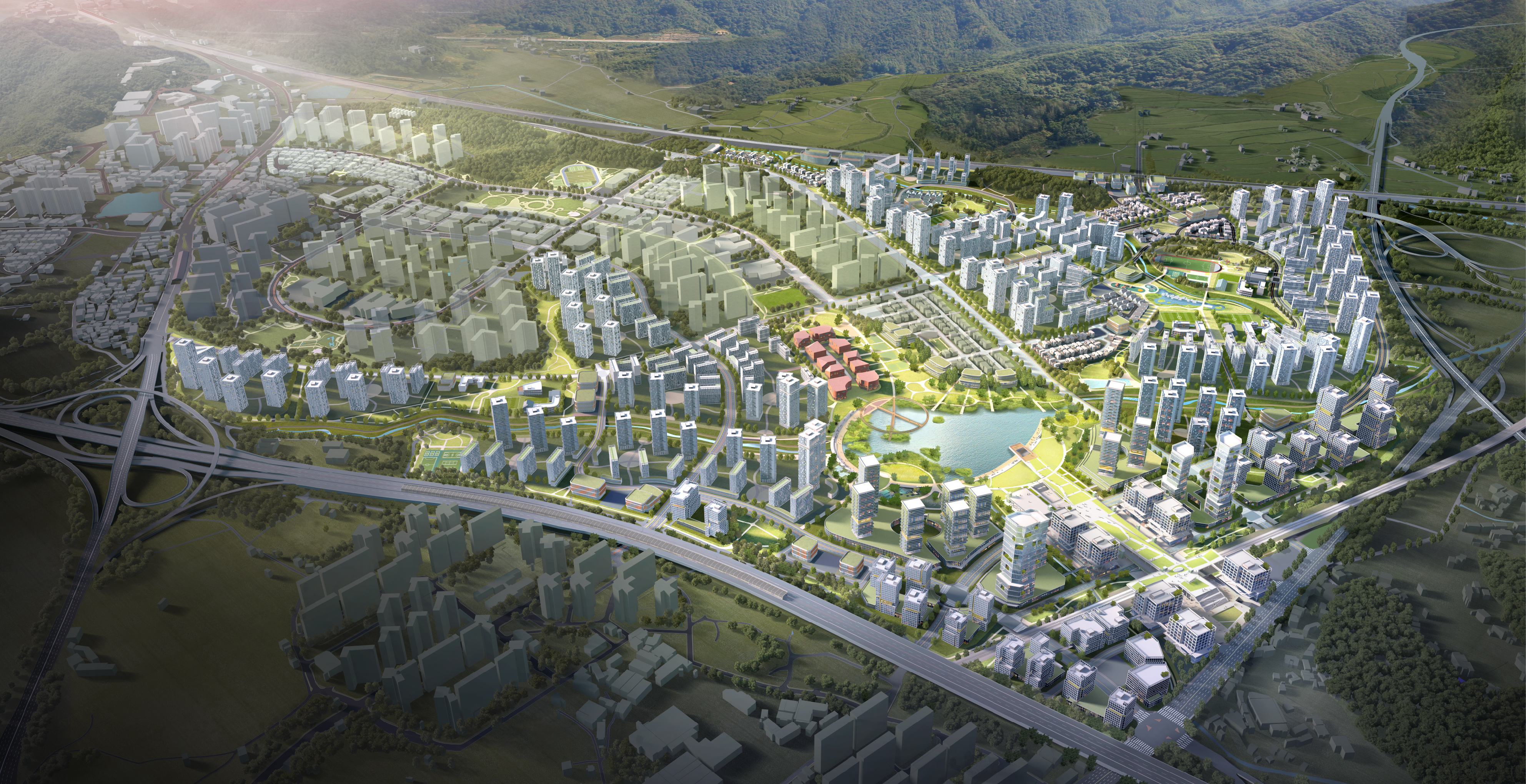 화성봉담3 공공주택지구 입체적 마스터플랜 및 지구경관계획 공모