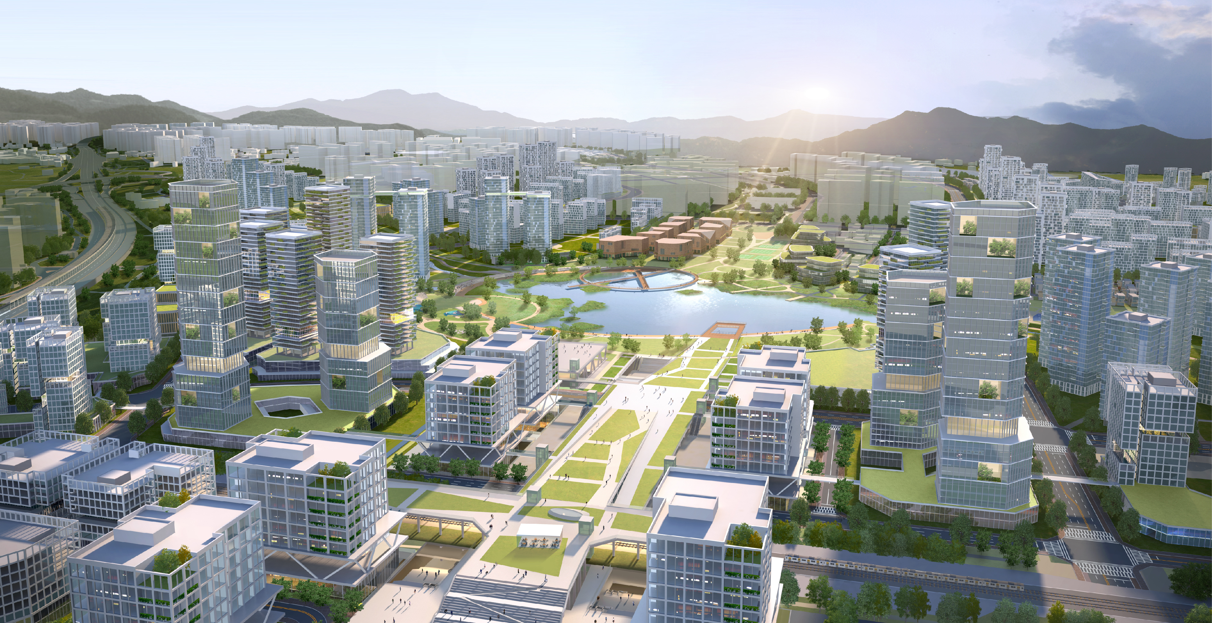 화성봉담3 공공주택지구 입체적 마스터플랜 및 지구경관계획 공모