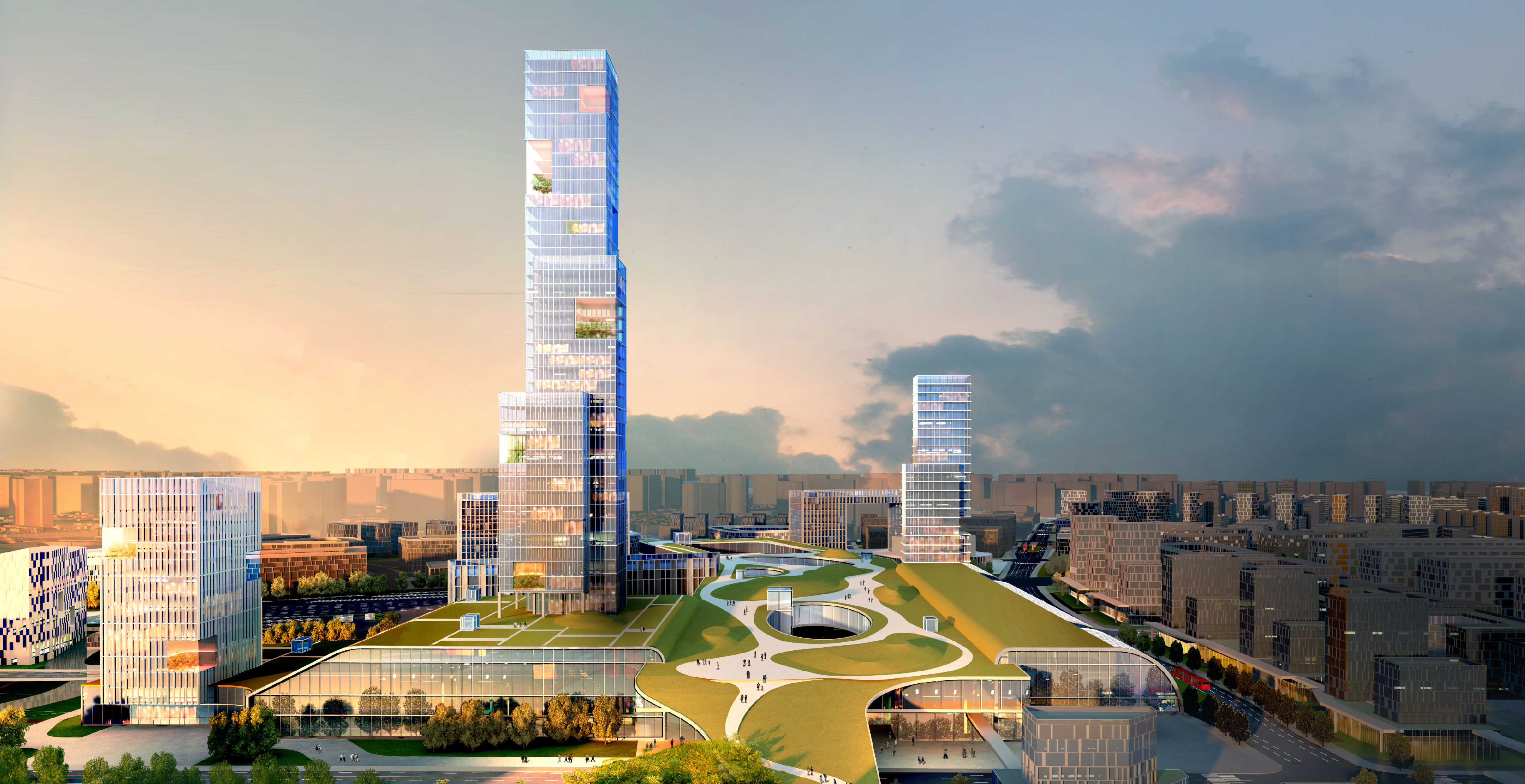 하남교산 공공주택지구 입체적 도시공간계획 