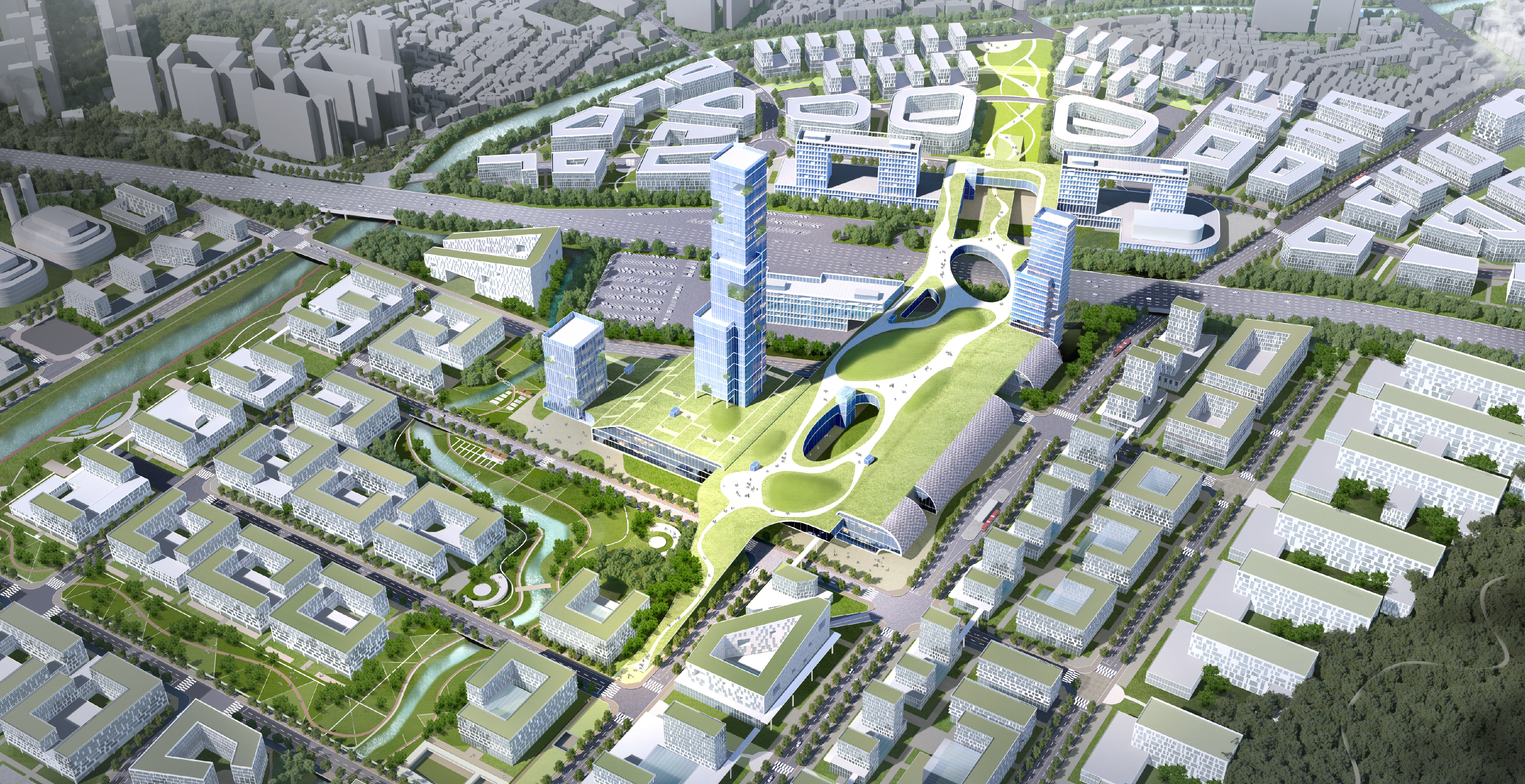 하남교산 공공주택지구 입체적 도시공간계획 