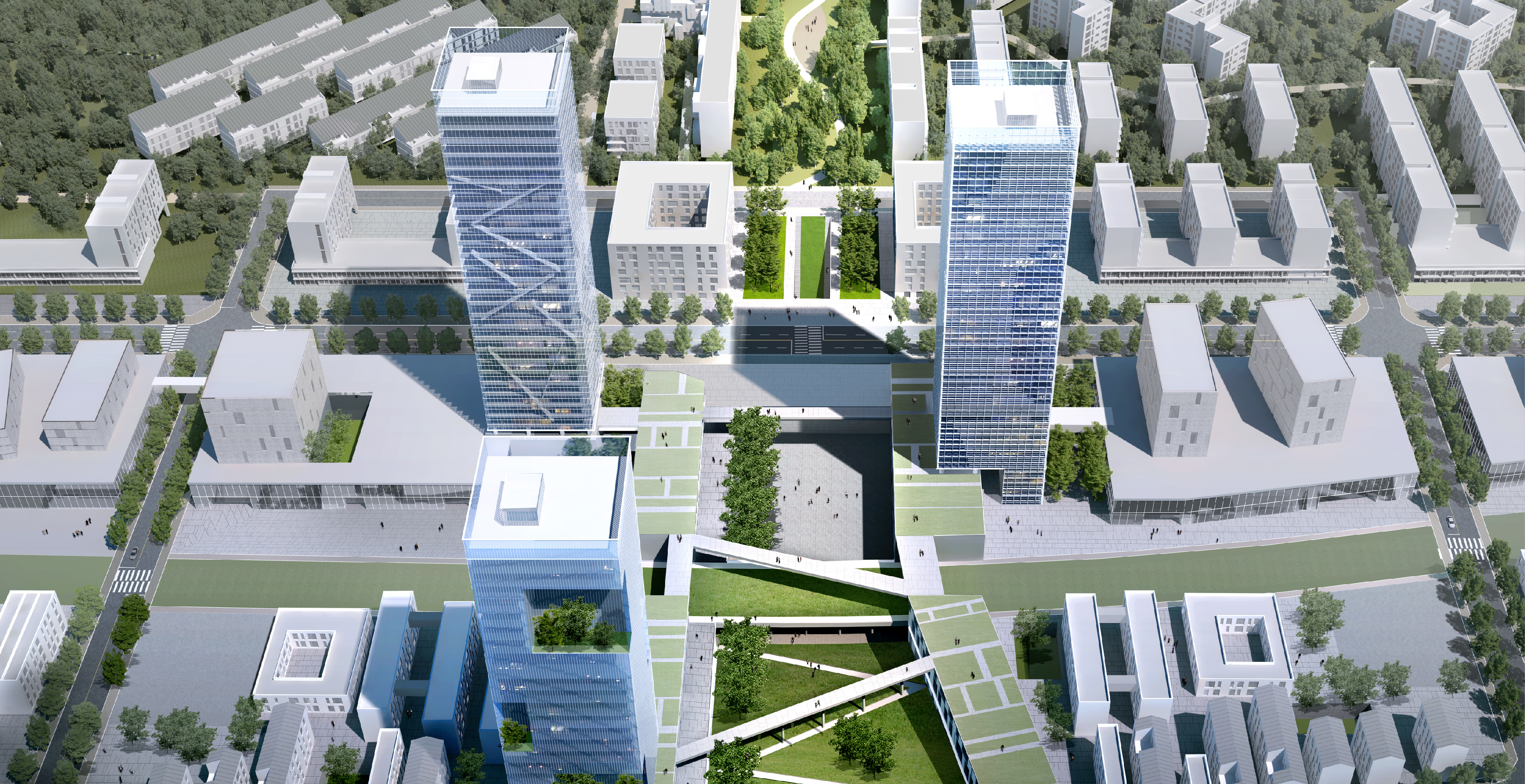 하남교산 공공주택지구 입체적 도시공간계획 