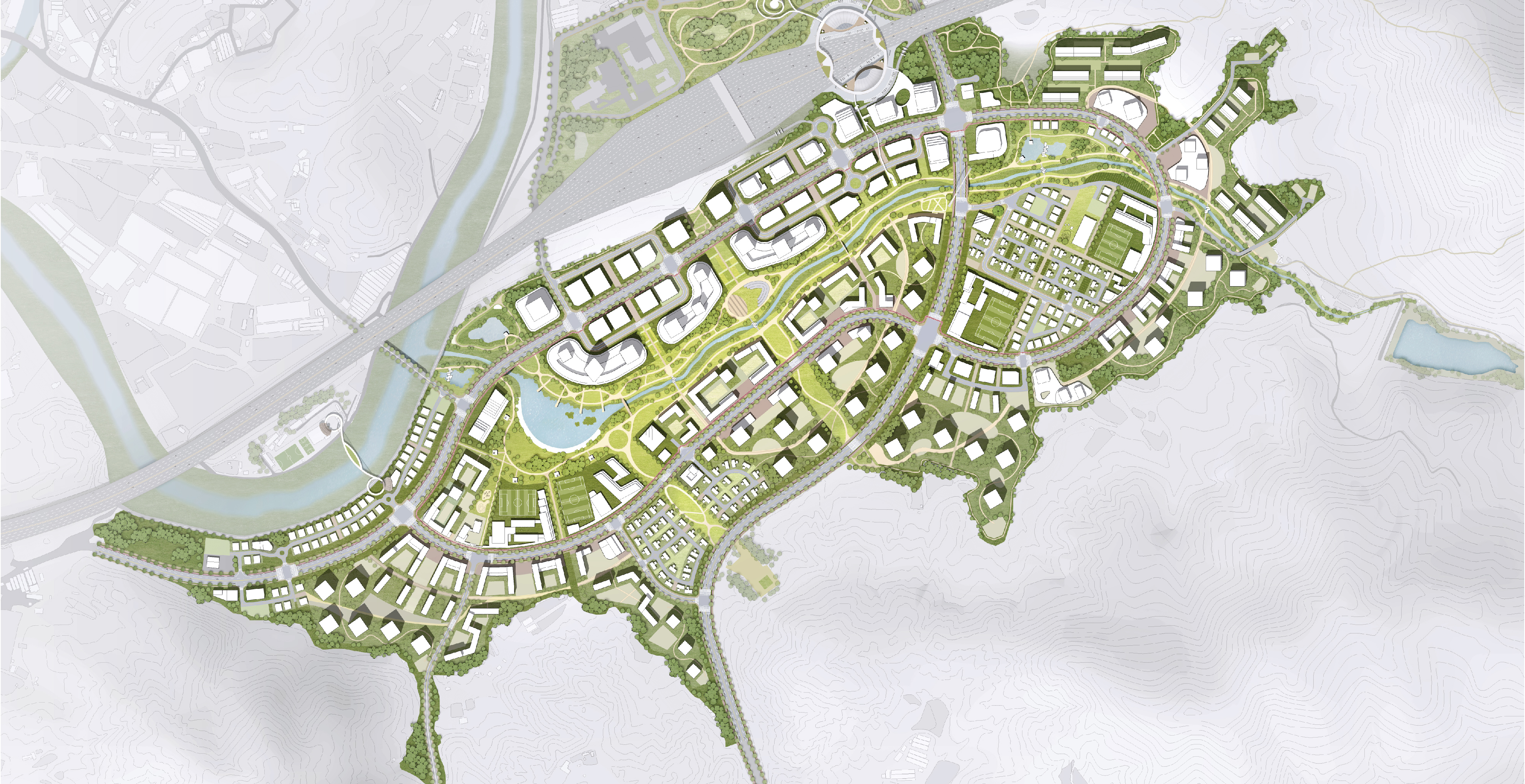 양주장흥 공공주택지구 입체적 마스터플랜 및 지구경관계획 공모