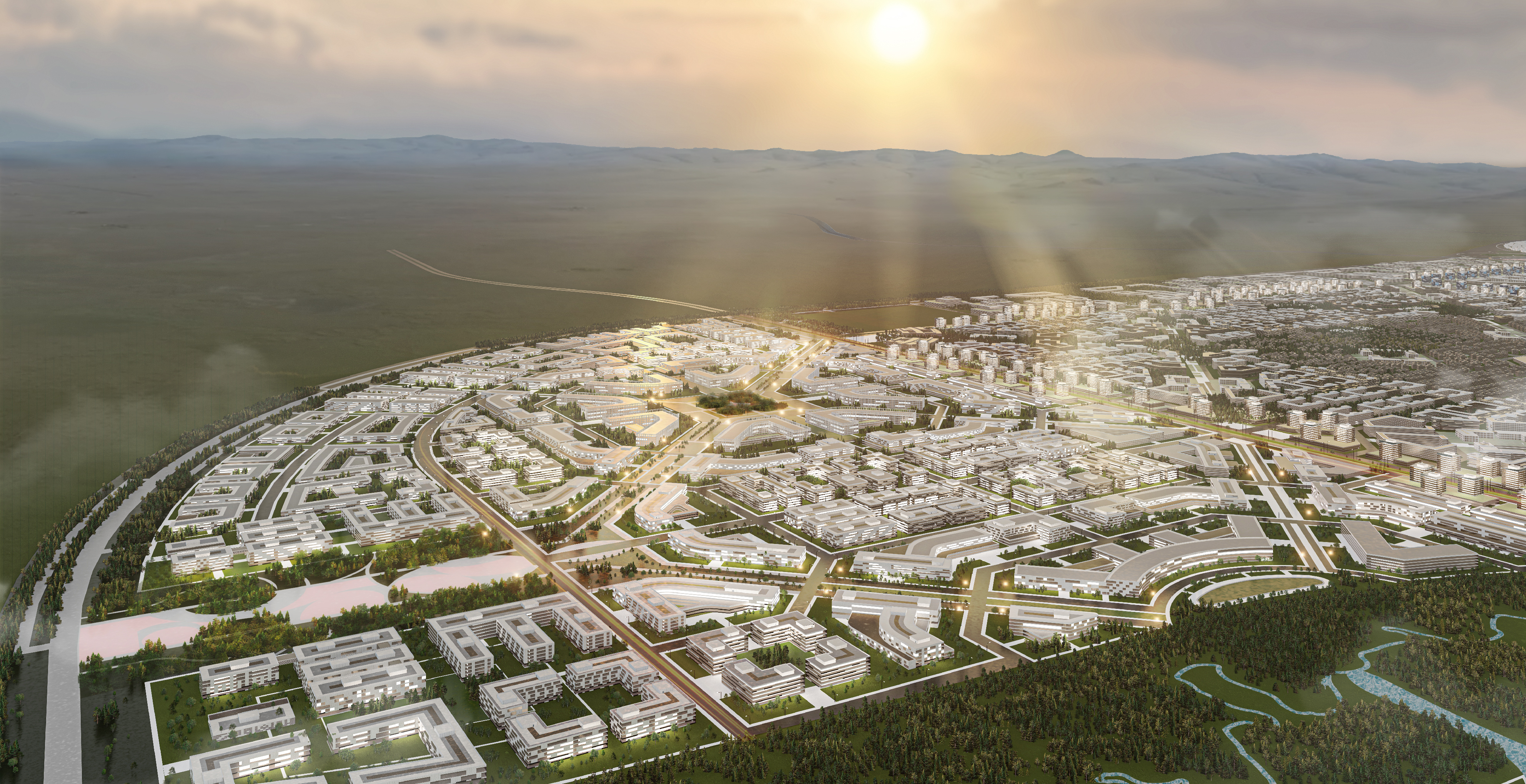 몽골 NEW KHARKHORUM CITY 마스터플랜 공모