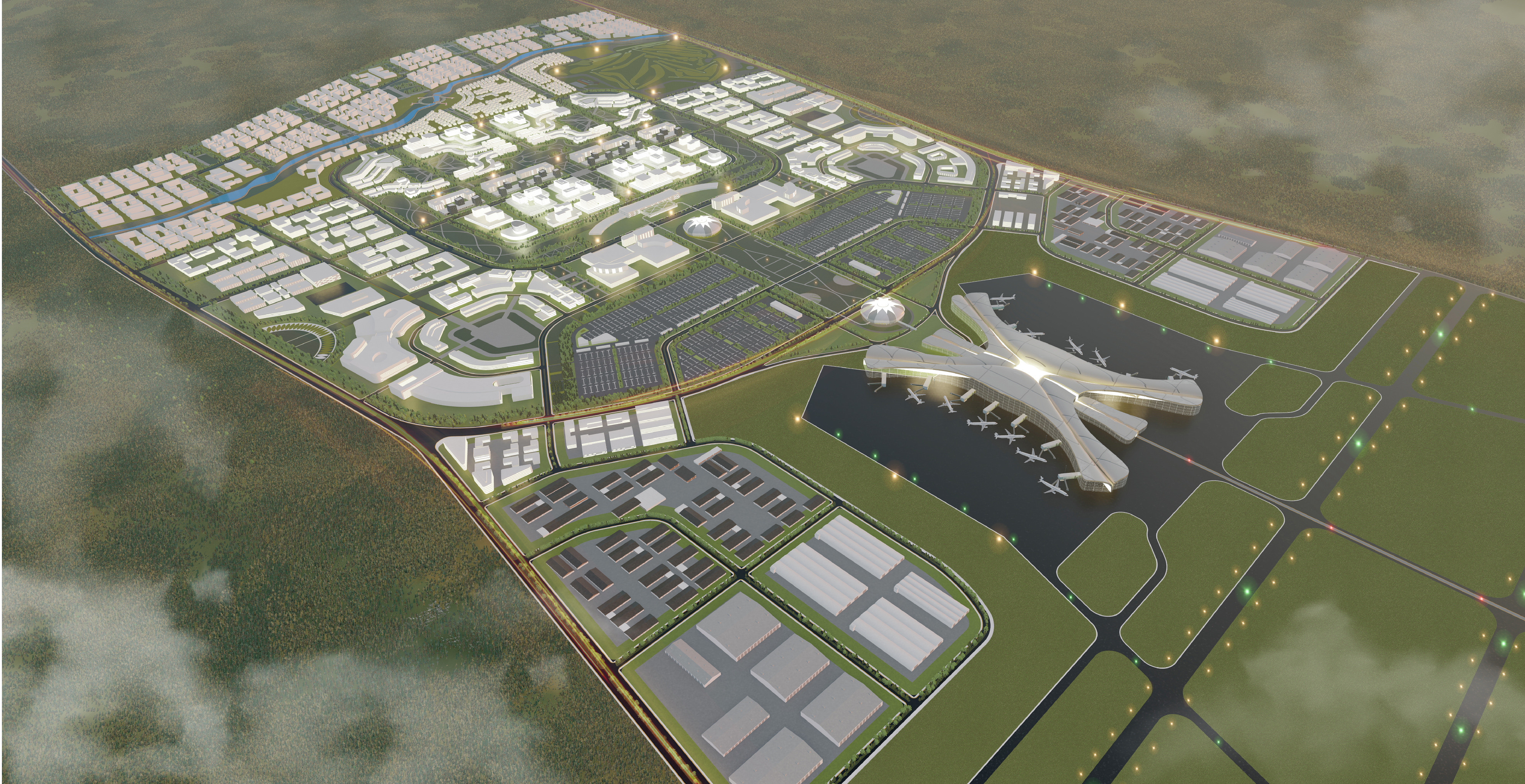 몽골 NEW KHARKHORUM CITY 마스터플랜 공모