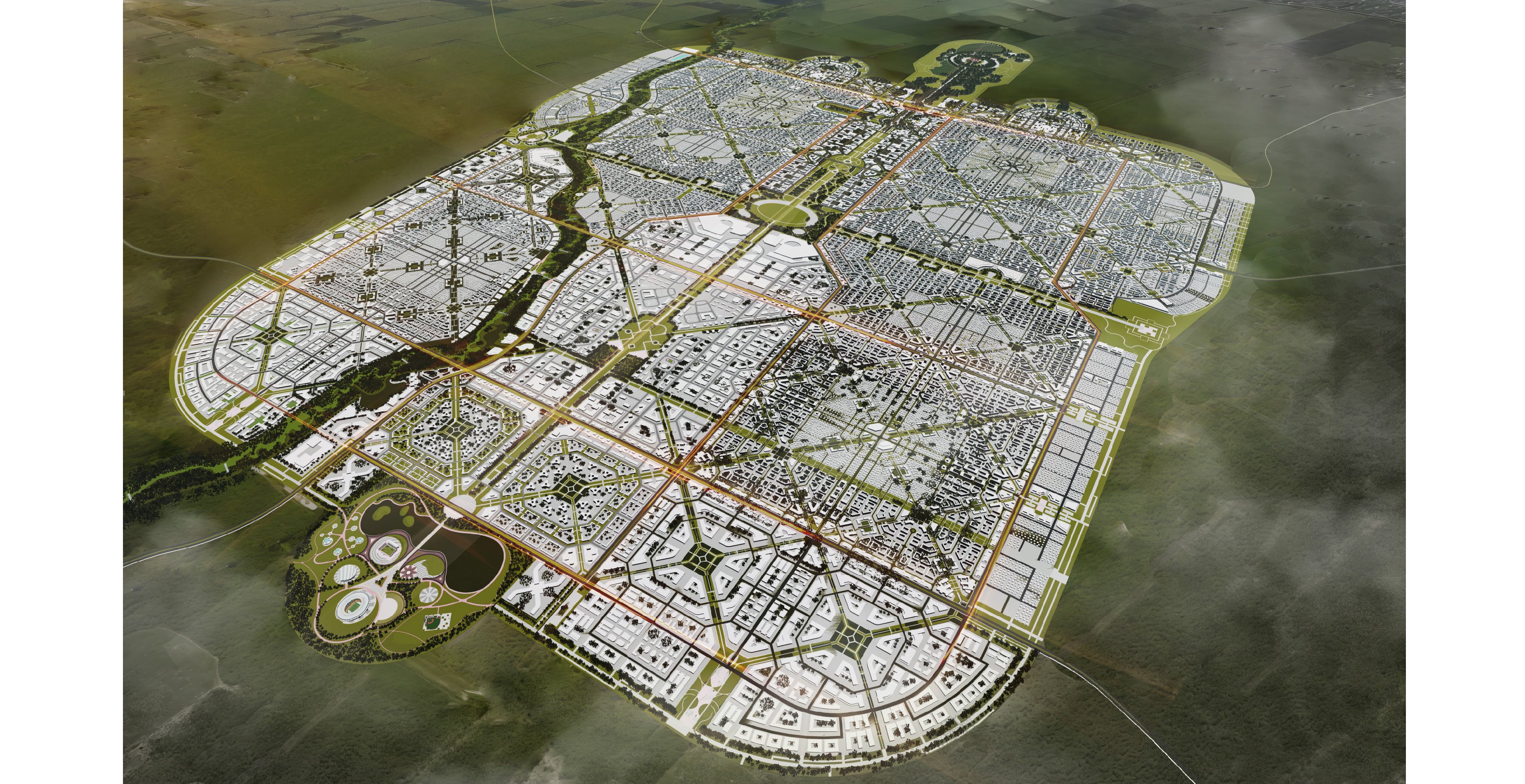 몽골 NEW KHARKHORUM CITY 마스터플랜 공모