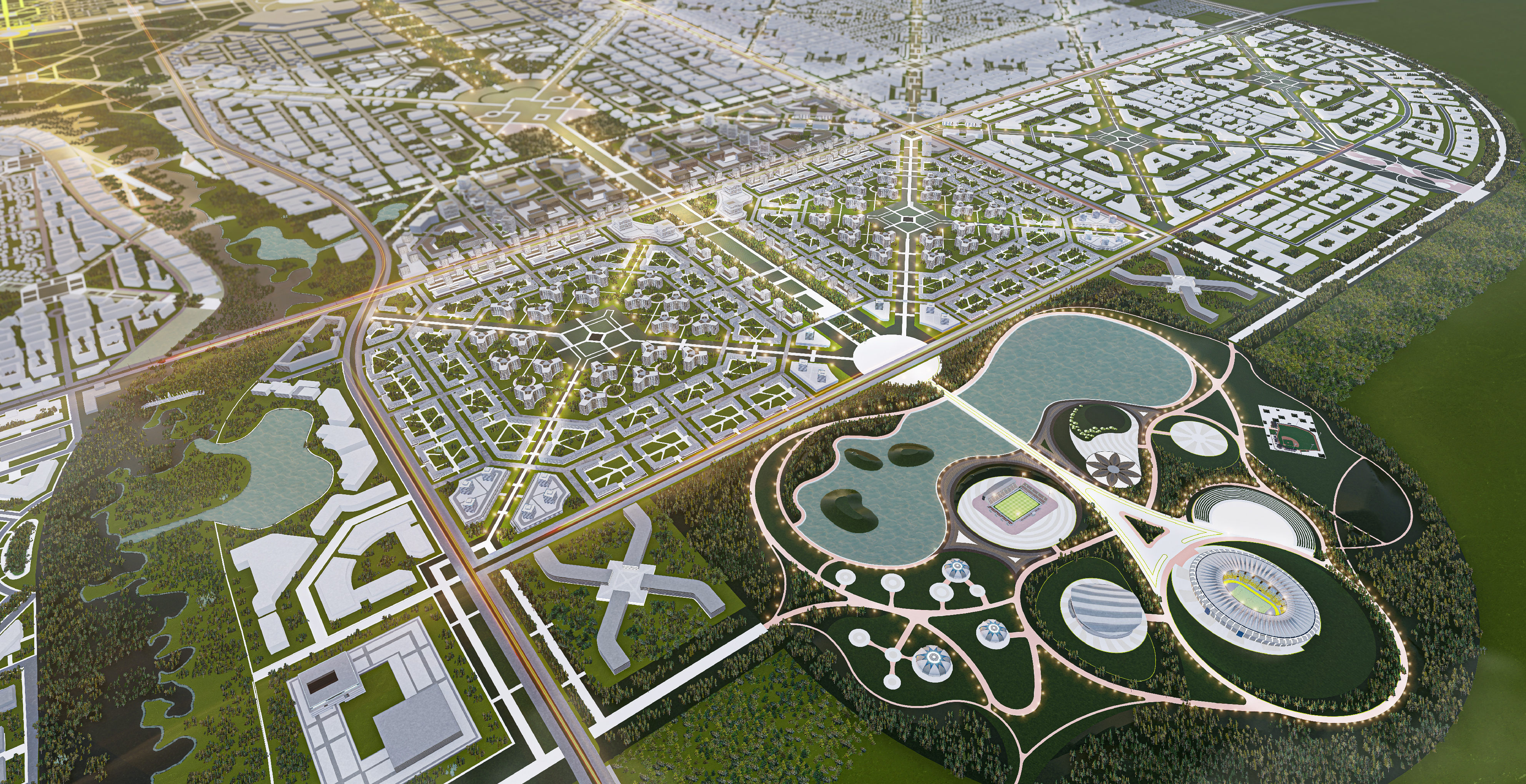 몽골 NEW KHARKHORUM CITY 마스터플랜 공모