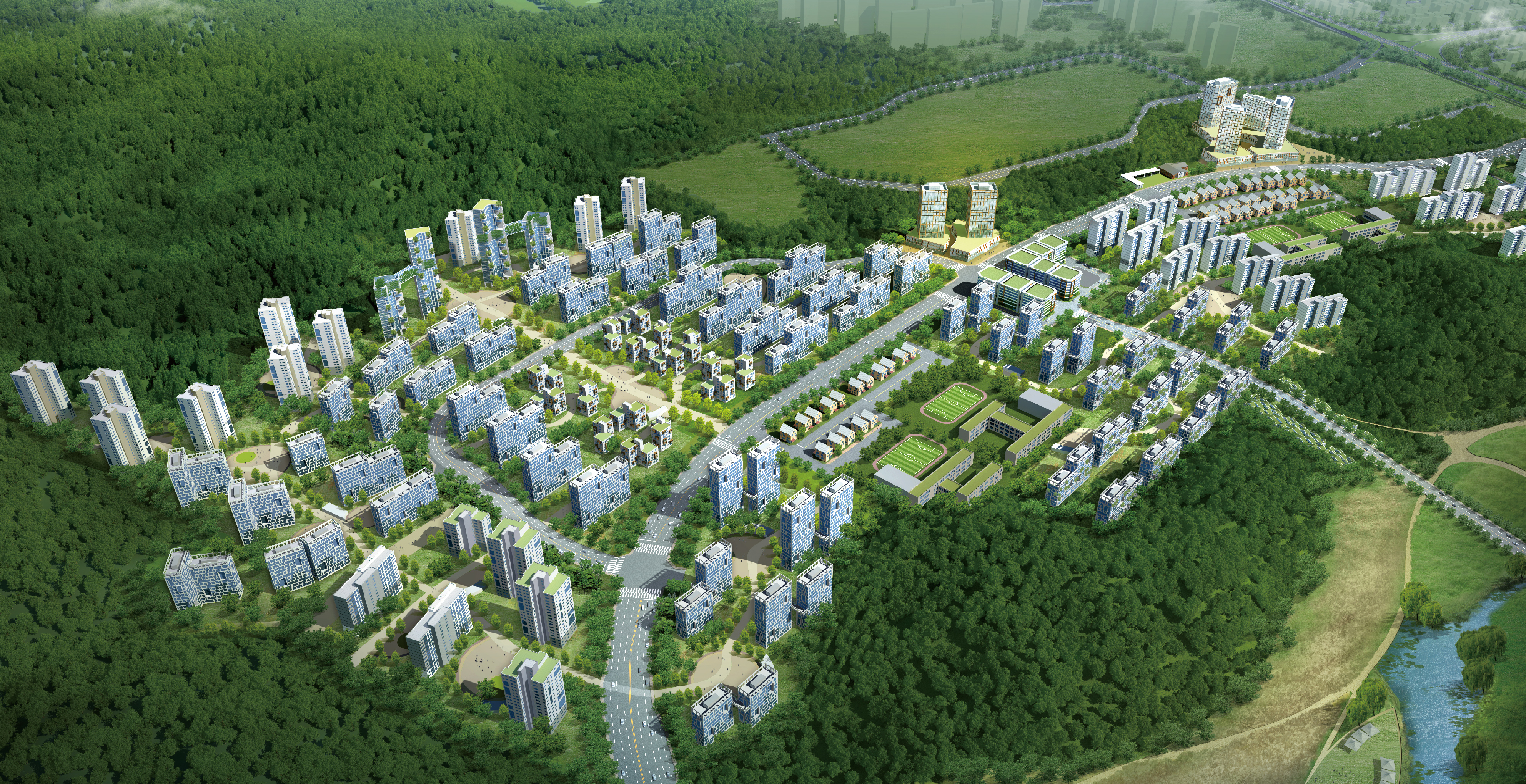 화성동탄2 신주거문화타운 도시건축통합계획